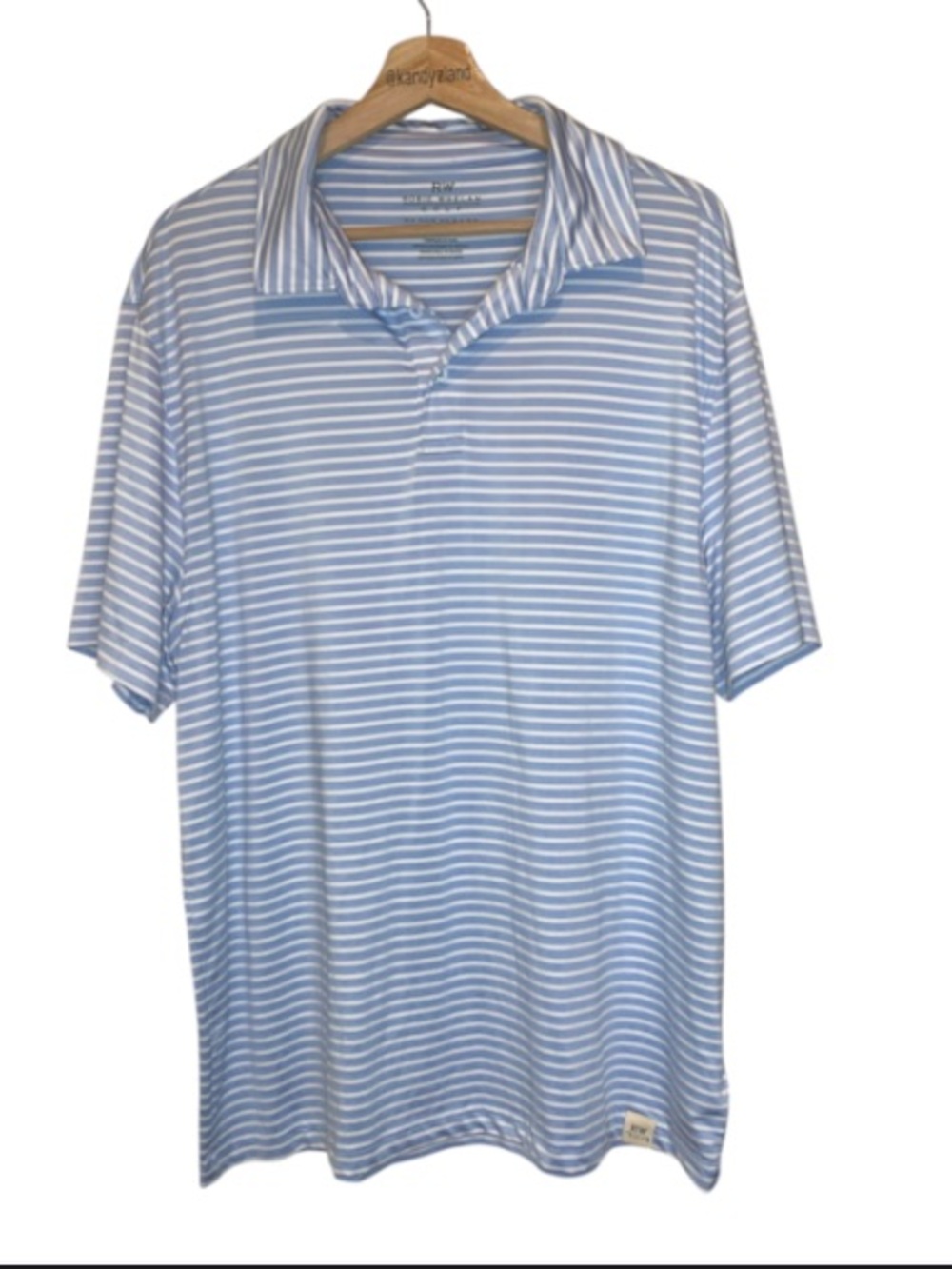 RORIE WHELAN Mens Stripe Polo